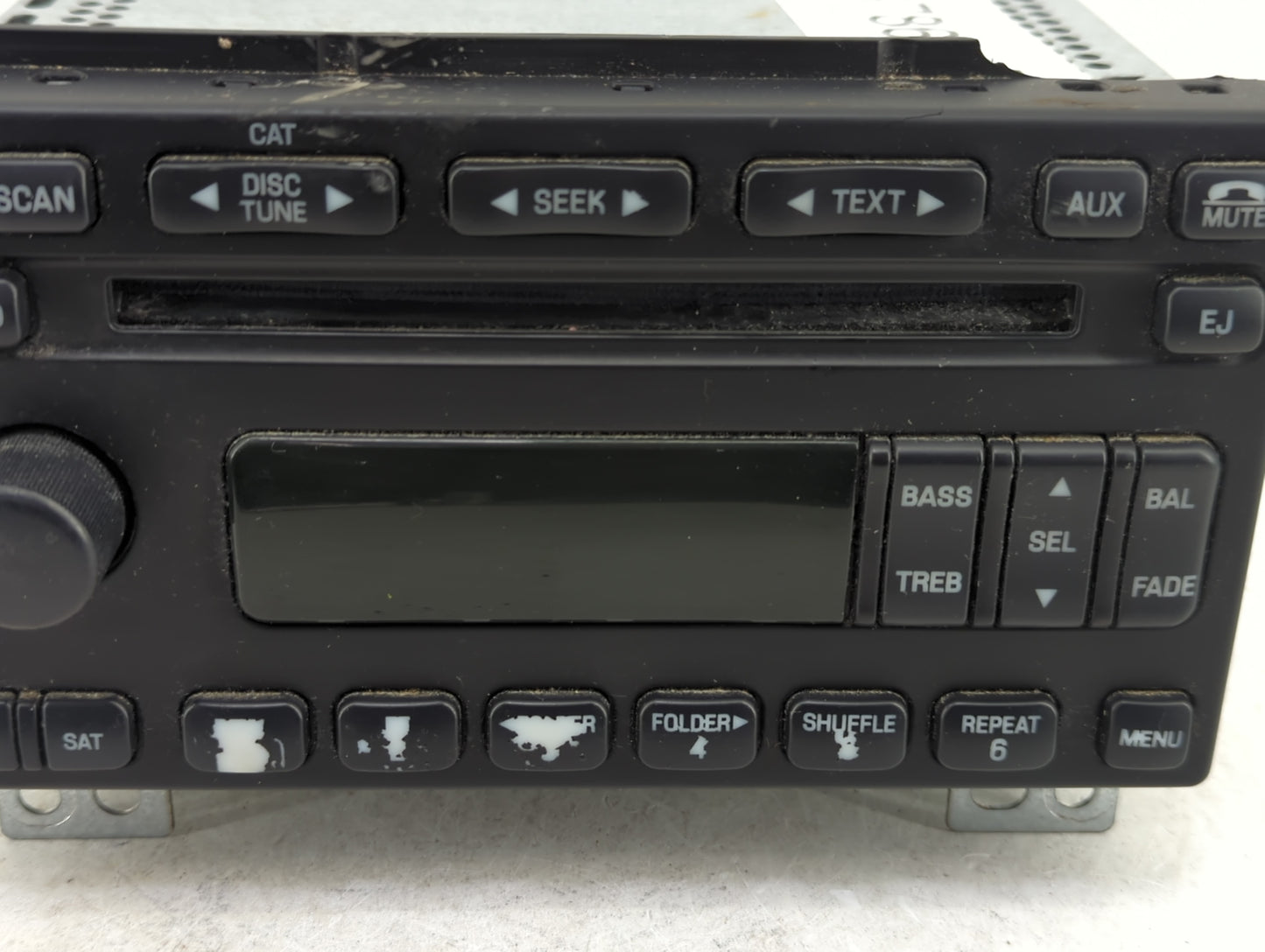 2006 Ford Expedition Radio AM FM Cd Player Receiver Replacement P/N:5L1T-18C815-AC Fits OEM Used Auto Parts - Oemusedautopar