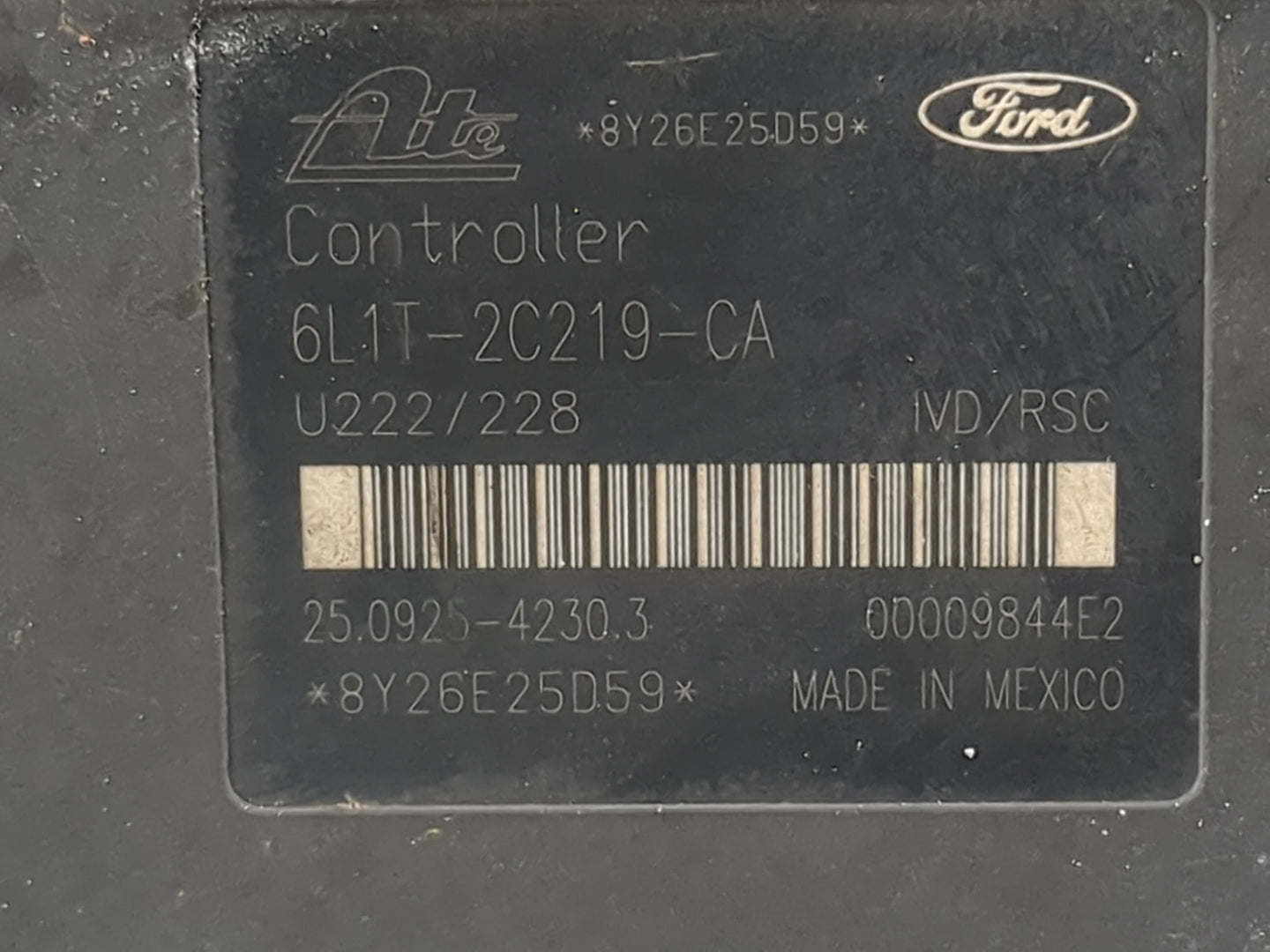 2006 Ford Expedition ABS Pump Control Module Replacement P/N:6L1T-2C219-CA Fits OEM Used Auto Parts - Oemusedautoparts1.com
