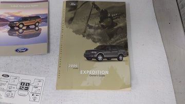 2006 Ford Expedition Owners Manual Book Guide OEM Used Auto Parts