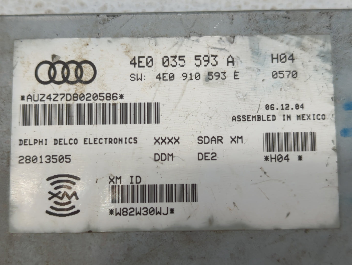 1999-2006 Ford Expedition Radio AM FM Cd Player Receiver Replacement P/N:28013505 Fits OEM Used Auto Parts - Oemusedautopart