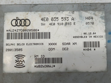 1999-2006 Ford Expedition Radio AM FM Cd Player Receiver Replacement P/N:28013505 Fits OEM Used Auto Parts