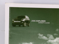 2006 Ford Explorer Owners Manual Book Guide P/N:PM6L2J19A321AA1 OEM Used Auto Parts - Oemusedautoparts1.com