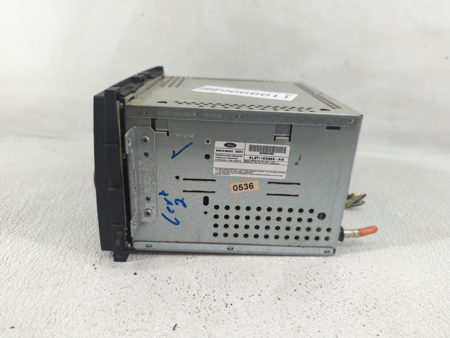 2006 Ford Explorer Radio AM FM Cd Player Receiver Replacement P/N:6L2T-18C869-AG Fits OEM Used Auto Parts - Oemusedautoparts