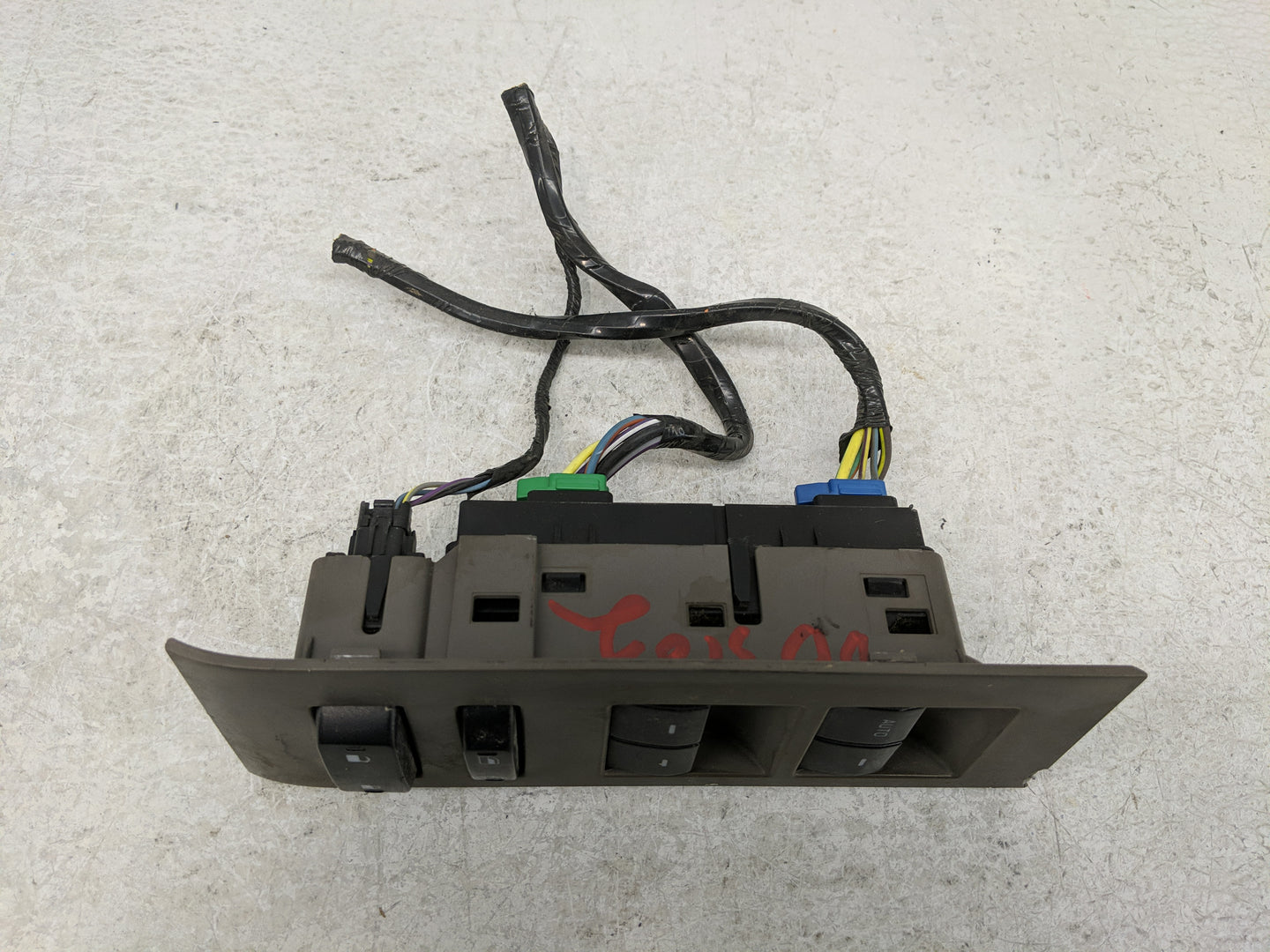 2006-2007 Ford Explorer Master Power Window Switch Replacement Driver Side Left Fits Fits 2006 2007 2008 2009 2010 OEM Used 