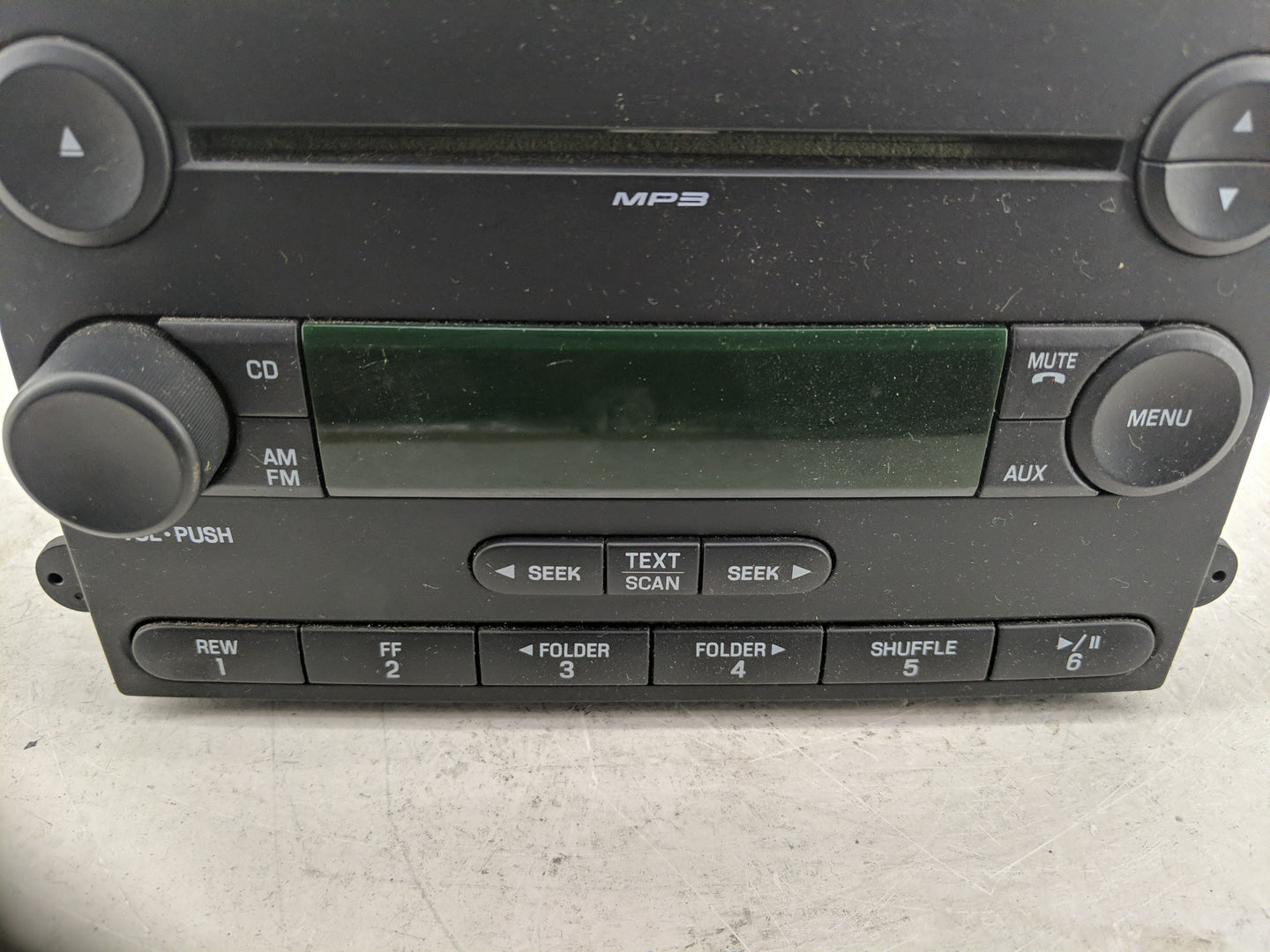 2006 Ford Explorer Radio AM FM Cd Player Receiver Replacement P/N:6L2T-18C869-AG Fits OEM Used Auto Parts - Oemusedautoparts