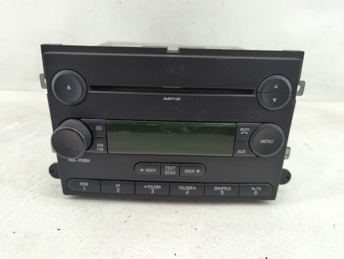 2006-2007 Ford Explorer Radio AM FM Cd Player Receiver Replacement P/N:6L2T-18C869-AG Fits Fits 2006 2007 OEM Used Auto Part