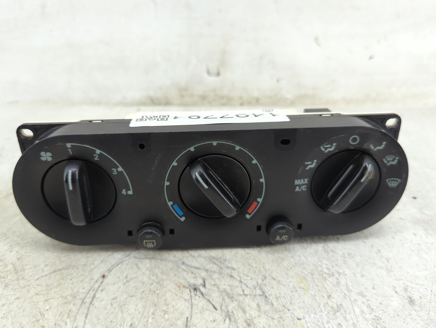 2002-2006 Ford Explorer Climate Control Module Temperature AC/Heater Replacement Fits Fits 2002 2003 2004 2005 2006 OEM Used