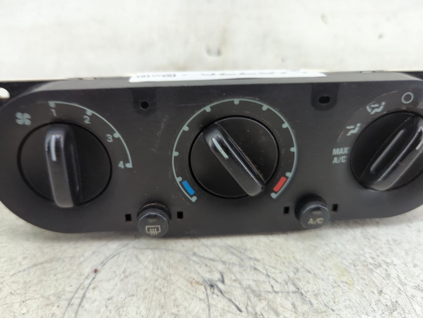 2002-2006 Ford Explorer Climate Control Module Temperature AC/Heater Replacement Fits Fits 2002 2003 2004 2005 2006 OEM Used