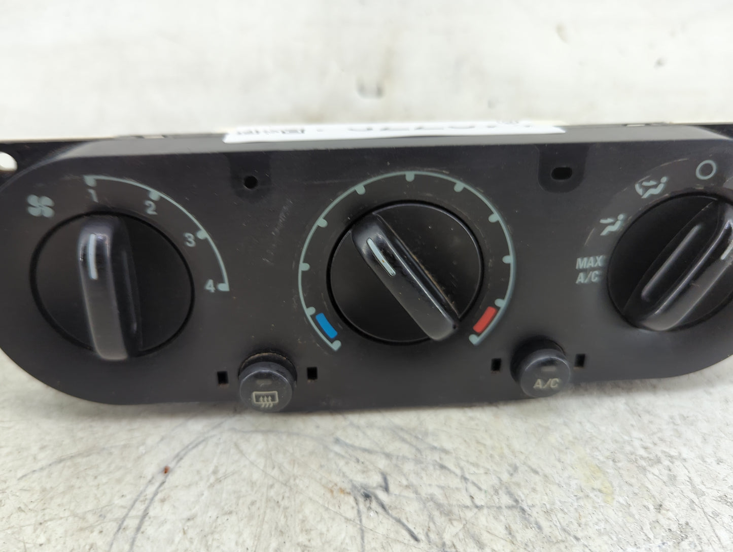 2002-2006 Ford Explorer Climate Control Module Temperature AC/Heater Replacement Fits Fits 2002 2003 2004 2005 2006 OEM Used