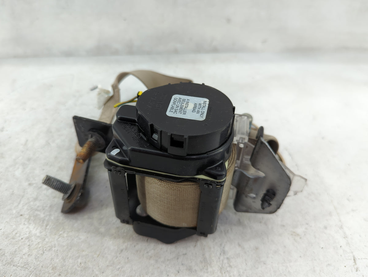 2007-2010 Ford Explorer Passenger Front Seatbelt Retractor Tan 5007312 - Oemusedautoparts1.com