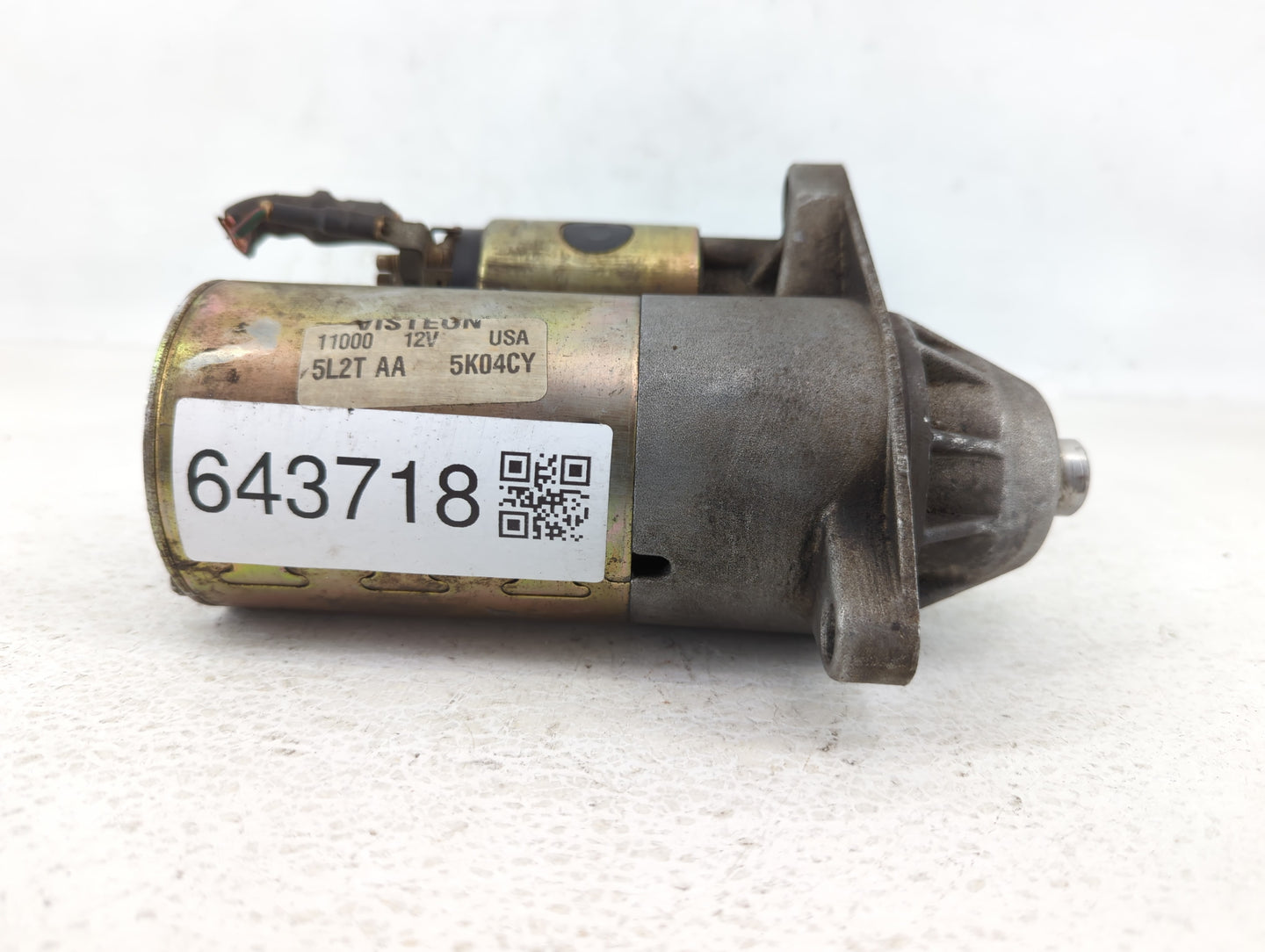 2005-2010 Ford Explorer Car Starter Motor Solenoid OEM P/N:5L2T AA 5K04CY Fits Fits 2005 2006 2007 2008 2009 2010 2011 OEM U