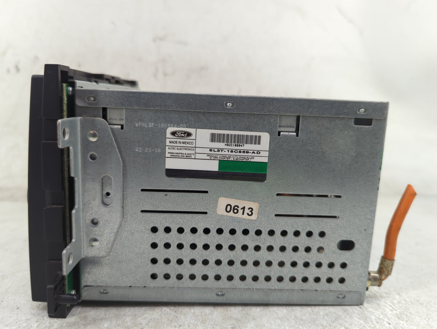 2005-2006 Ford F-150 Radio AM FM Cd Player Receiver Replacement Fits Fits 2005 2006 OEM Used Auto Parts - Oemusedautoparts1.