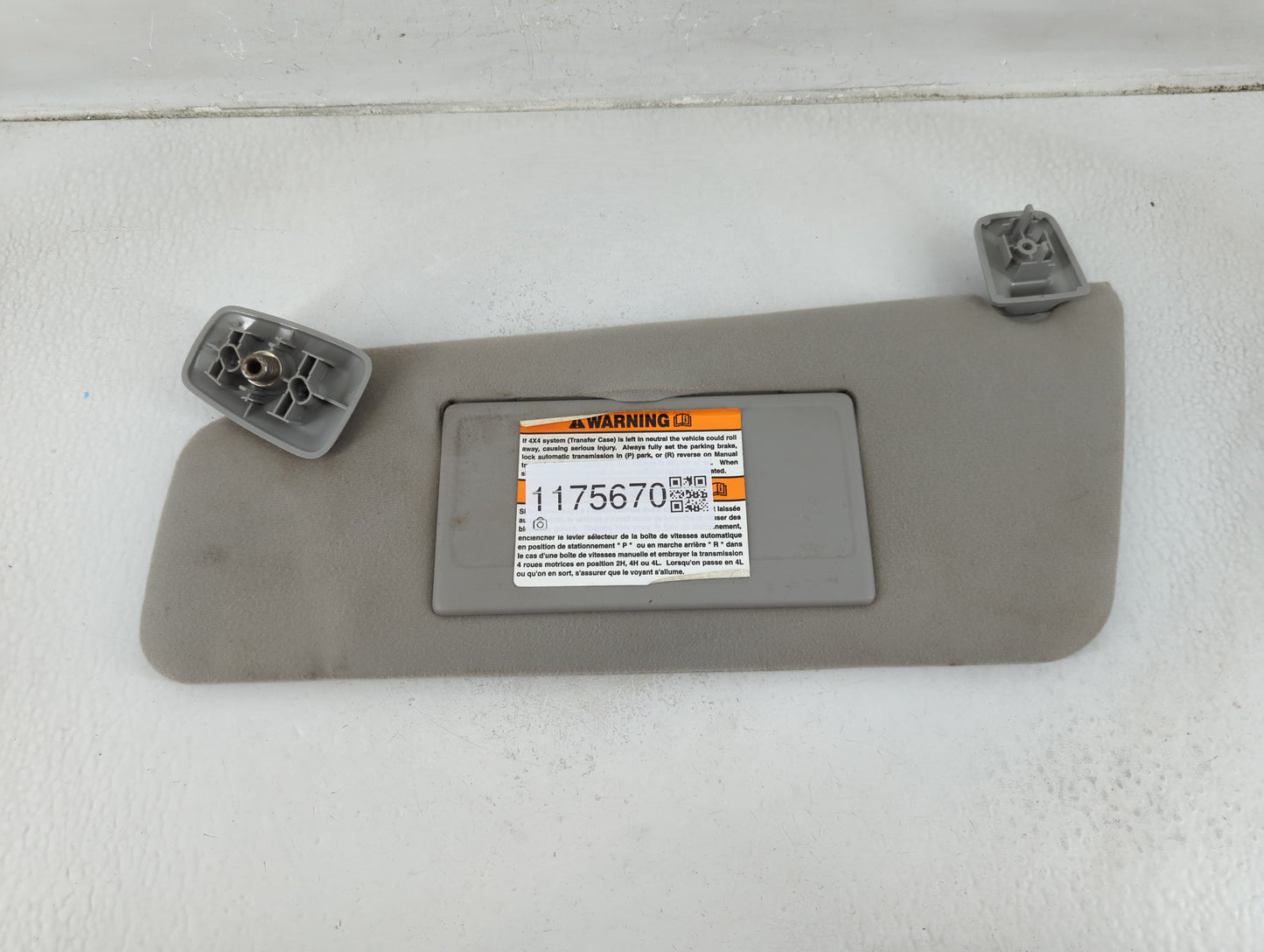 2004-2008 Ford F-150 Sun Visor Shade Replacement Driver Left Mirror Fits Fits 2004 2005 2006 2007 2008 OEM Used Auto Parts -