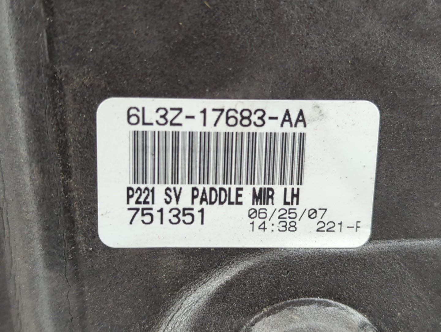 2004-2008 Ford F-150 Driver Side View Mirror - Left Door Mirror OEM Used - Oemusedautoparts1.com