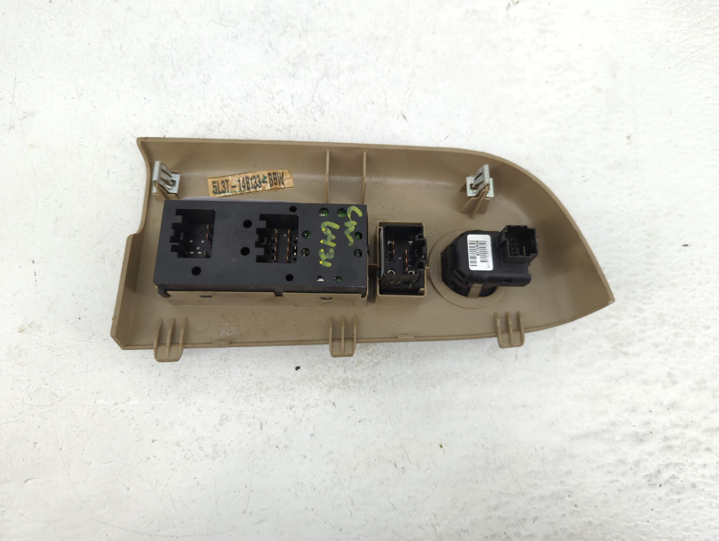 2004-2008 Ford F-150 Master Power Window Switch Replacement Driver Side Left P/N:4L34-14B133-BHW 5L3T-14B733-BBW Fits OEM Us