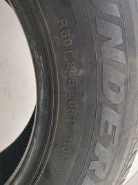 Used Tire 245/70R17 THUNDERER RANGER 007 110H - Tread Depth 10/32 - Oemusedautoparts1.com