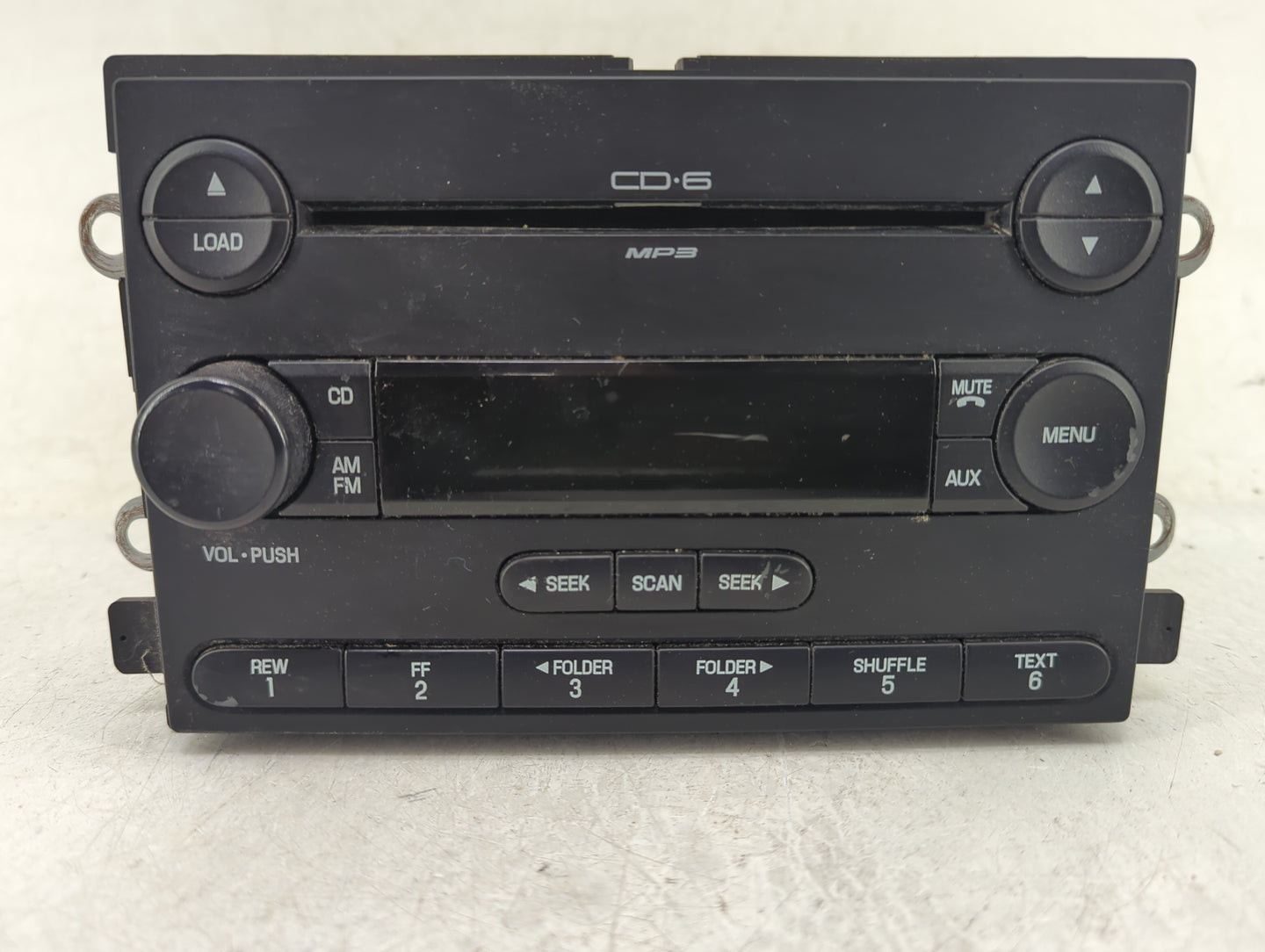 2005-2006 Ford F-150 Radio AM FM Cd Player Receiver Replacement P/N:6L3T 18C815 FD Fits Fits 2005 2006 OEM Used Auto Parts -