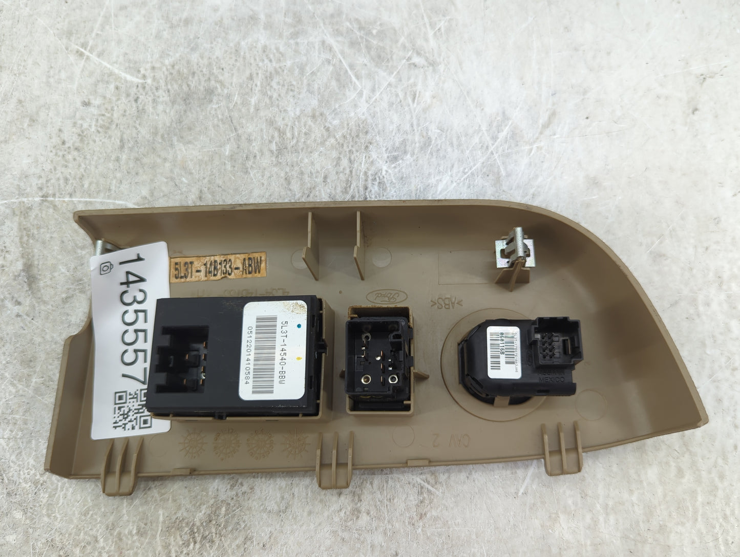 2004-2008 Ford F-150 Master Power Window Switch Replacement Driver Side Left P/N:5L3T-14B133-ABW 5L3T-14540-BBW Fits OEM Use