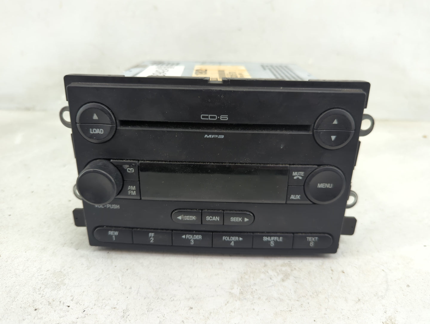 2006 Ford F-150 Radio AM FM Cd Player Receiver Replacement P/N:6L3T-18C815-FD Fits OEM Used Auto Parts - Oemusedautoparts1.c