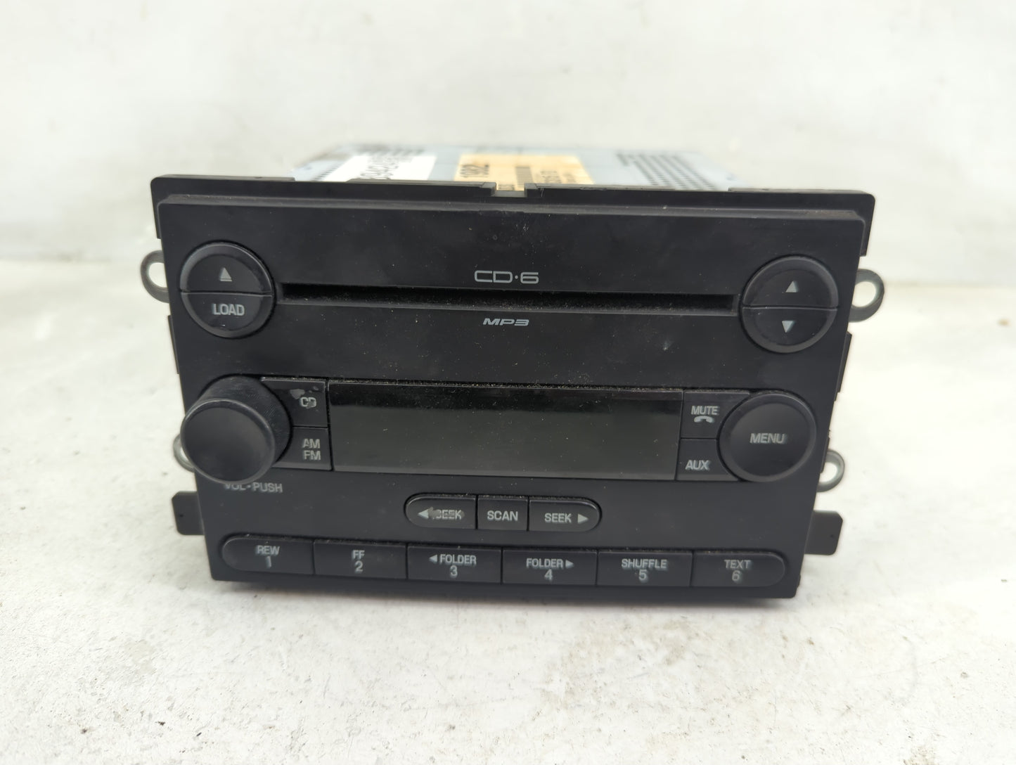 2006 Ford F-150 Radio AM FM Cd Player Receiver Replacement P/N:6L3T-18C815-FD Fits OEM Used Auto Parts - Oemusedautoparts1.c