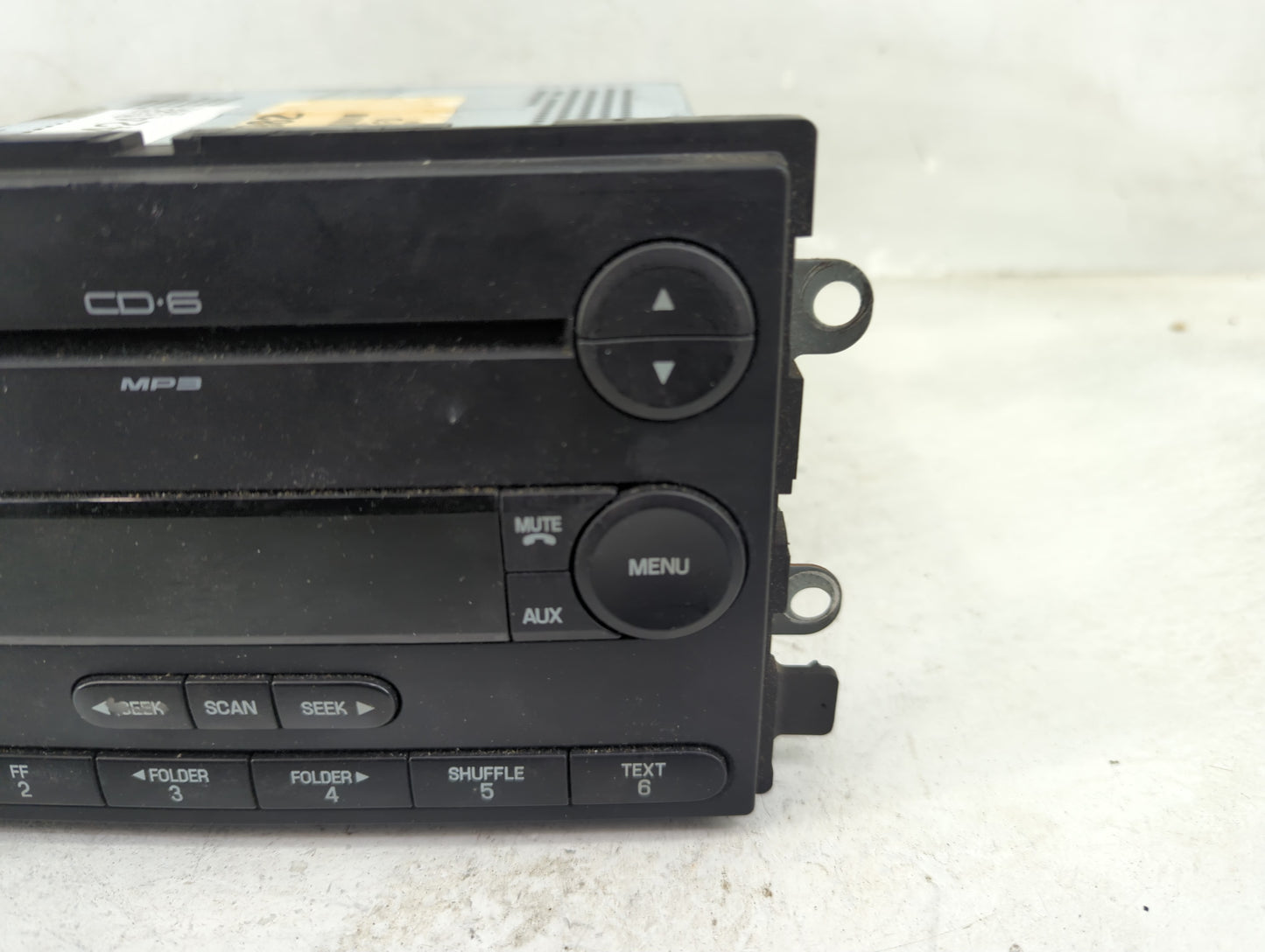2006 Ford F-150 Radio AM FM Cd Player Receiver Replacement P/N:6L3T-18C815-FD Fits OEM Used Auto Parts - Oemusedautoparts1.c