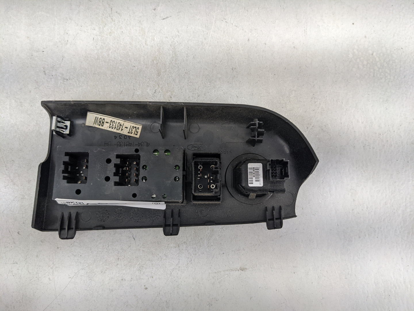 2004-2008 Ford F-150 Master Power Window Switch Replacement Driver Side Left P/N:5L3T-17B676-AA3JA6 5L3T-14B133-BBW Fits OEM