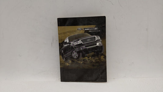 2006 Ford F-150 Owners Manual Book Guide OEM Used Auto Parts - Oemusedautoparts1.com