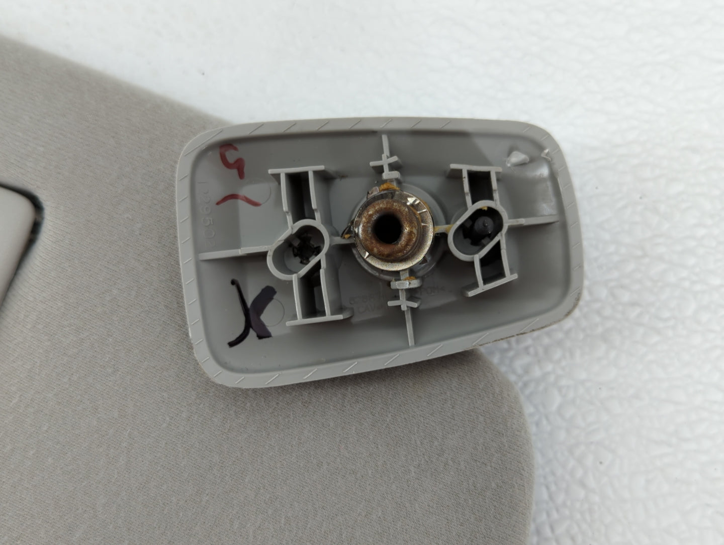 2004-2008 Ford F-150 Sun Visor Shade Replacement Passenger Right Mirror Fits Fits 2004 2005 2006 2007 2008 OEM Used Auto Par