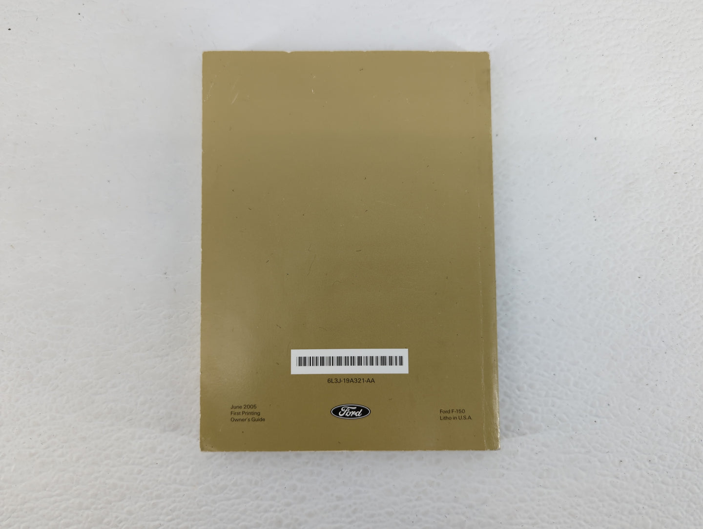 2006 Ford F-150 Owners Manual Book Guide P/N:6L3J-19A321-AA OEM Used Auto Parts - Oemusedautoparts1.com