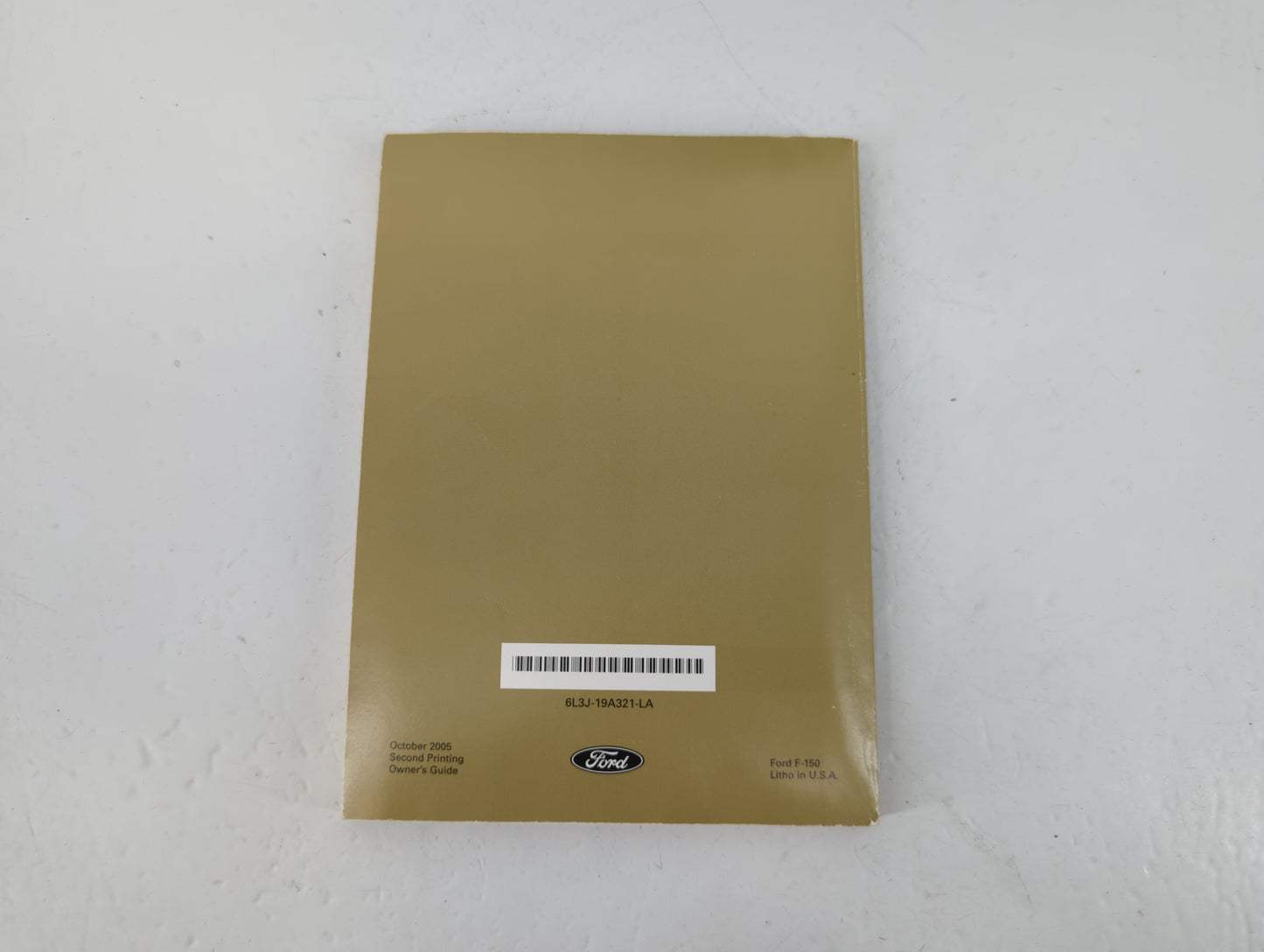 2006 Ford F-150 Owners Manual Book Guide P/N:6L3J-19A3231-LA OEM Used Auto Parts - Oemusedautoparts1.com