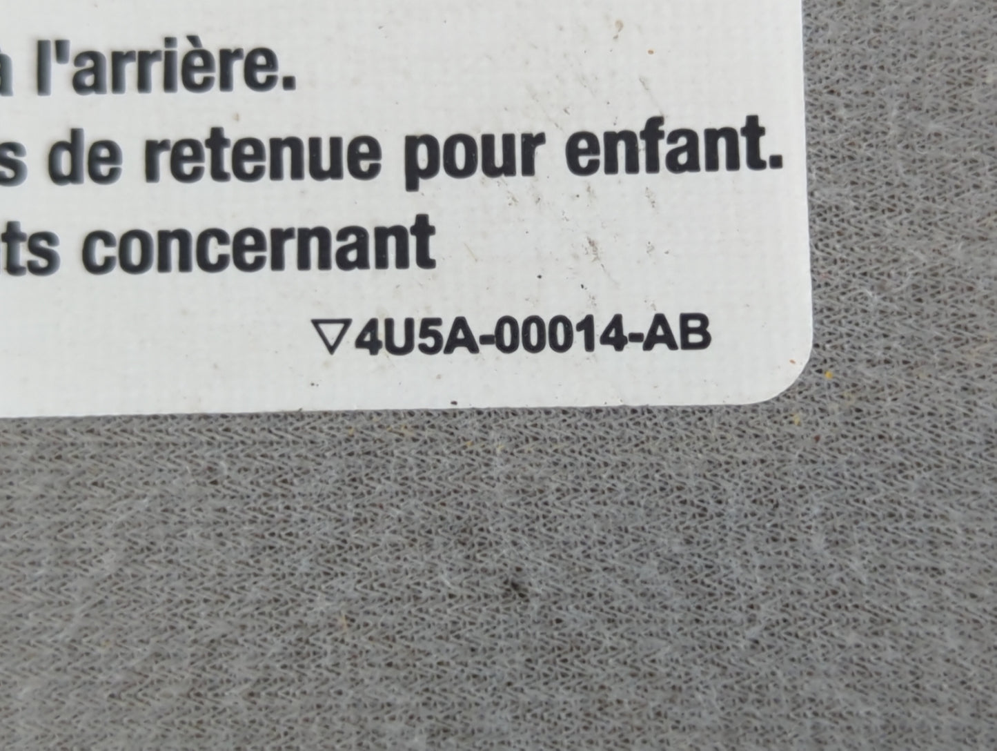 2004-2008 Ford F-150 Sun Visor Shade Replacement Passenger Right Mirror Fits Fits 2004 2005 2006 2007 2008 OEM Used Auto Par