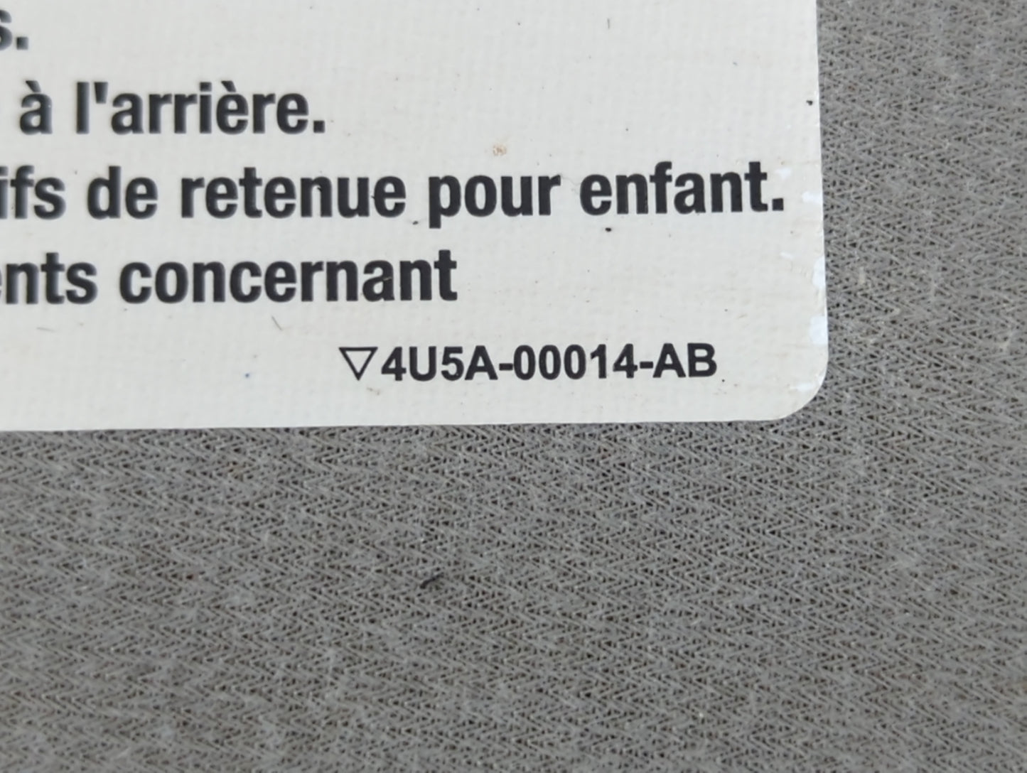 2004-2008 Ford F-150 Sun Visor Shade Replacement Driver Left Mirror Fits Fits 2004 2005 2006 2007 2008 OEM Used Auto Parts -