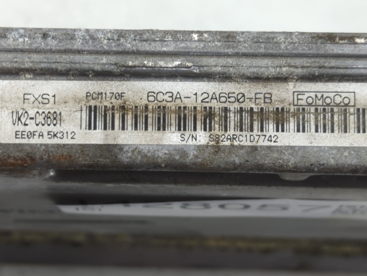 2006 Ford F-250 Super Duty PCM Engine Control Computer ECU ECM PCU OEM P/N:6C3A-12A650-EB Fits OEM Used Auto Parts - Oemused