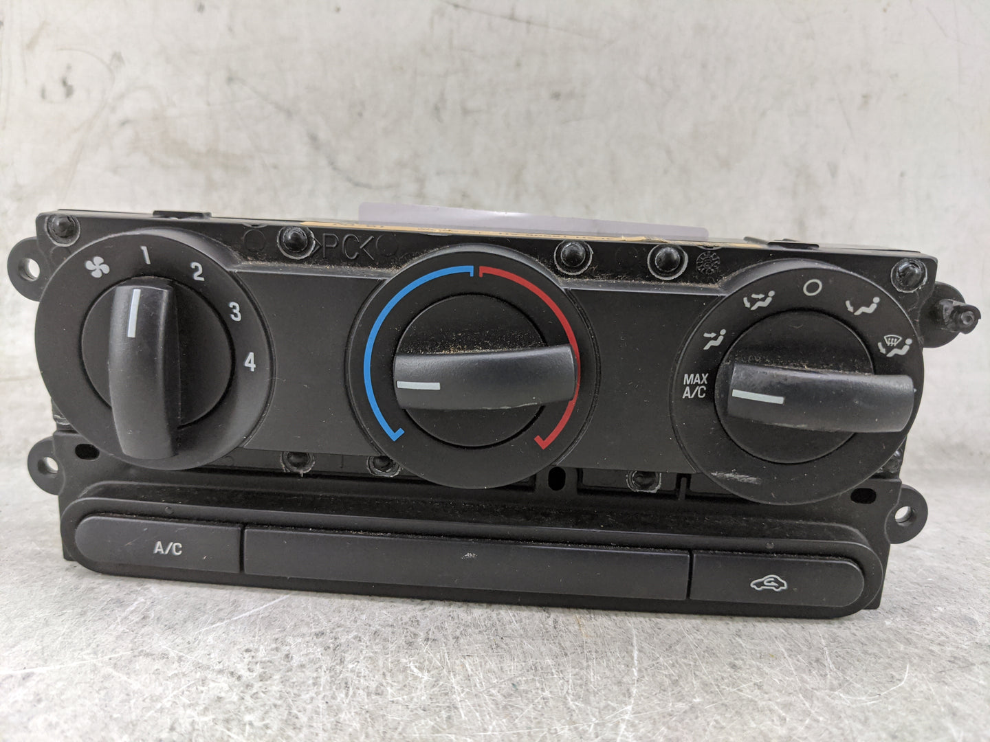 2006 Ford F150 Climate Control Module Temperature AC/Heater Replacement P/N:6L34-19980-AB 4L3H-19808-AH Fits OEM Used Auto P