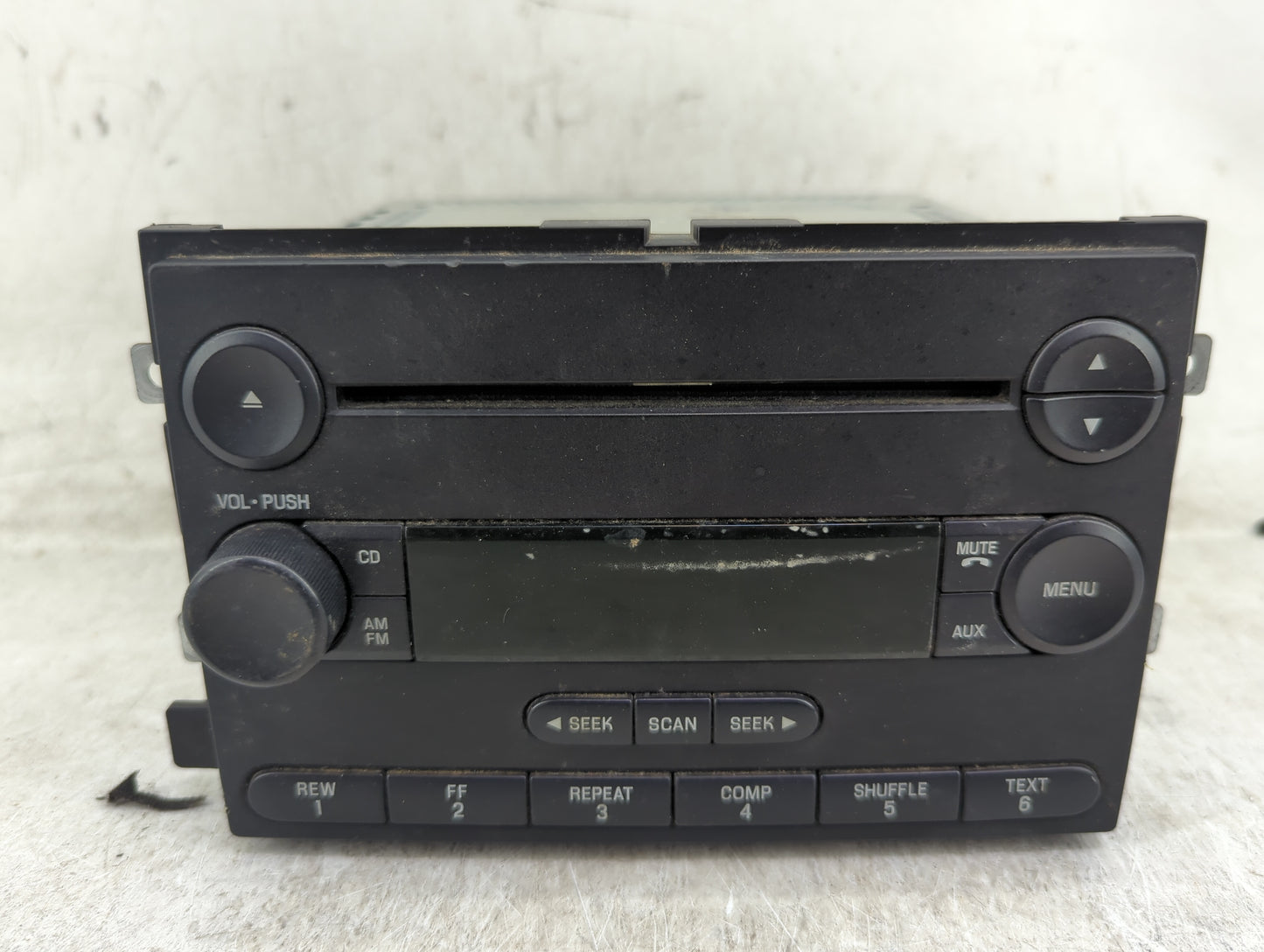 2006-2007 Ford Five Hundred Radio AM FM Cd Player Receiver Replacement P/N:6F9T-18C869-BC Fits Fits 2006 2007 OEM Used Auto 