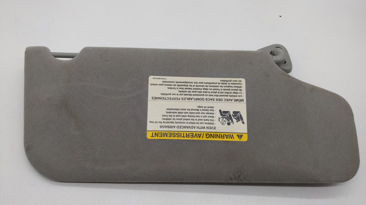 2005-2007 Ford Five Hundred Sun Visor Shade Replacement Driver Left Mirror Fits Fits 2005 2006 2007 OEM Used Auto Parts - Oe