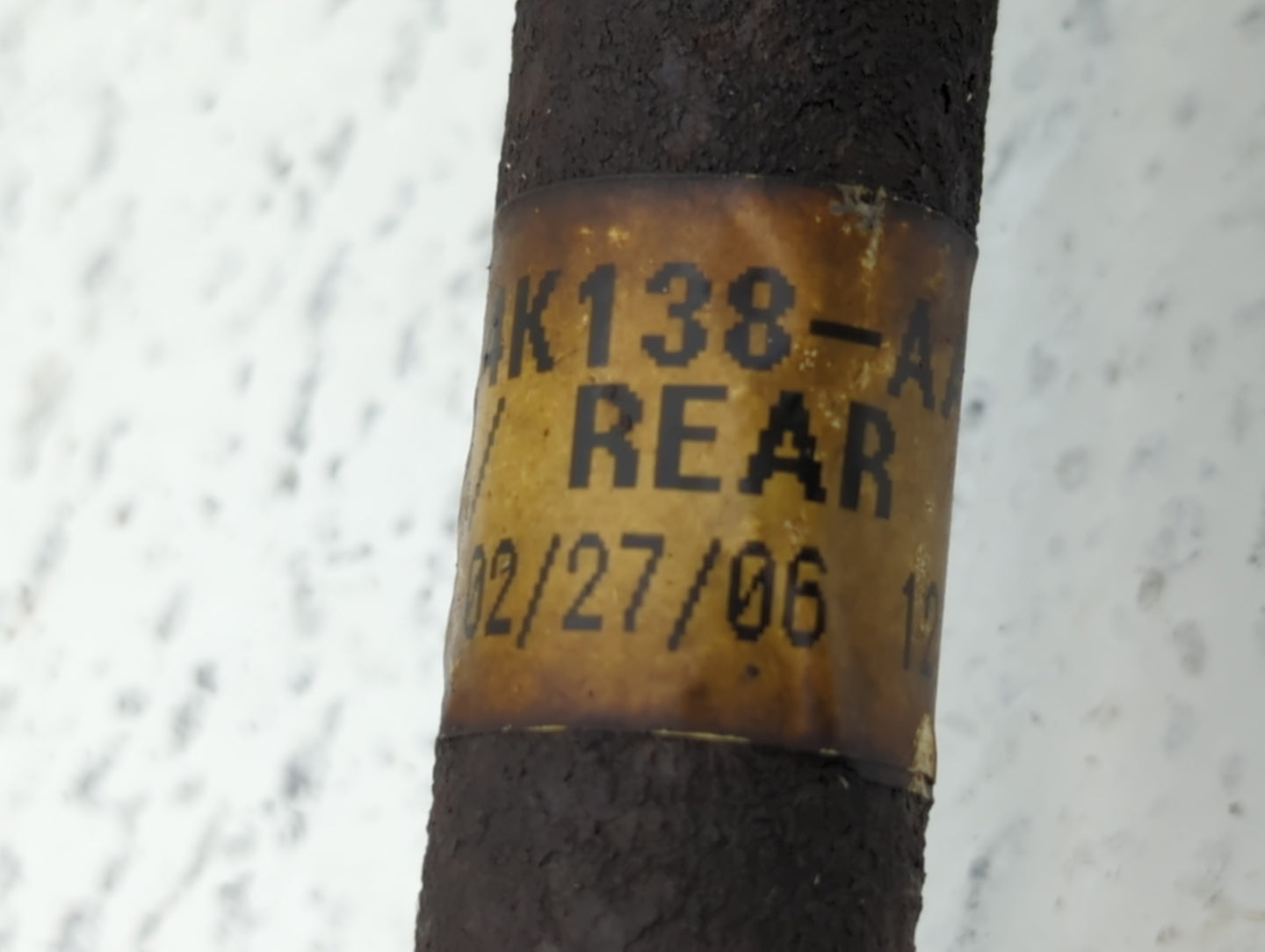 2005-2007 Ford Five Hundred Axle Shaft Rear Passenger Cv C/v - Oemusedautoparts1.com