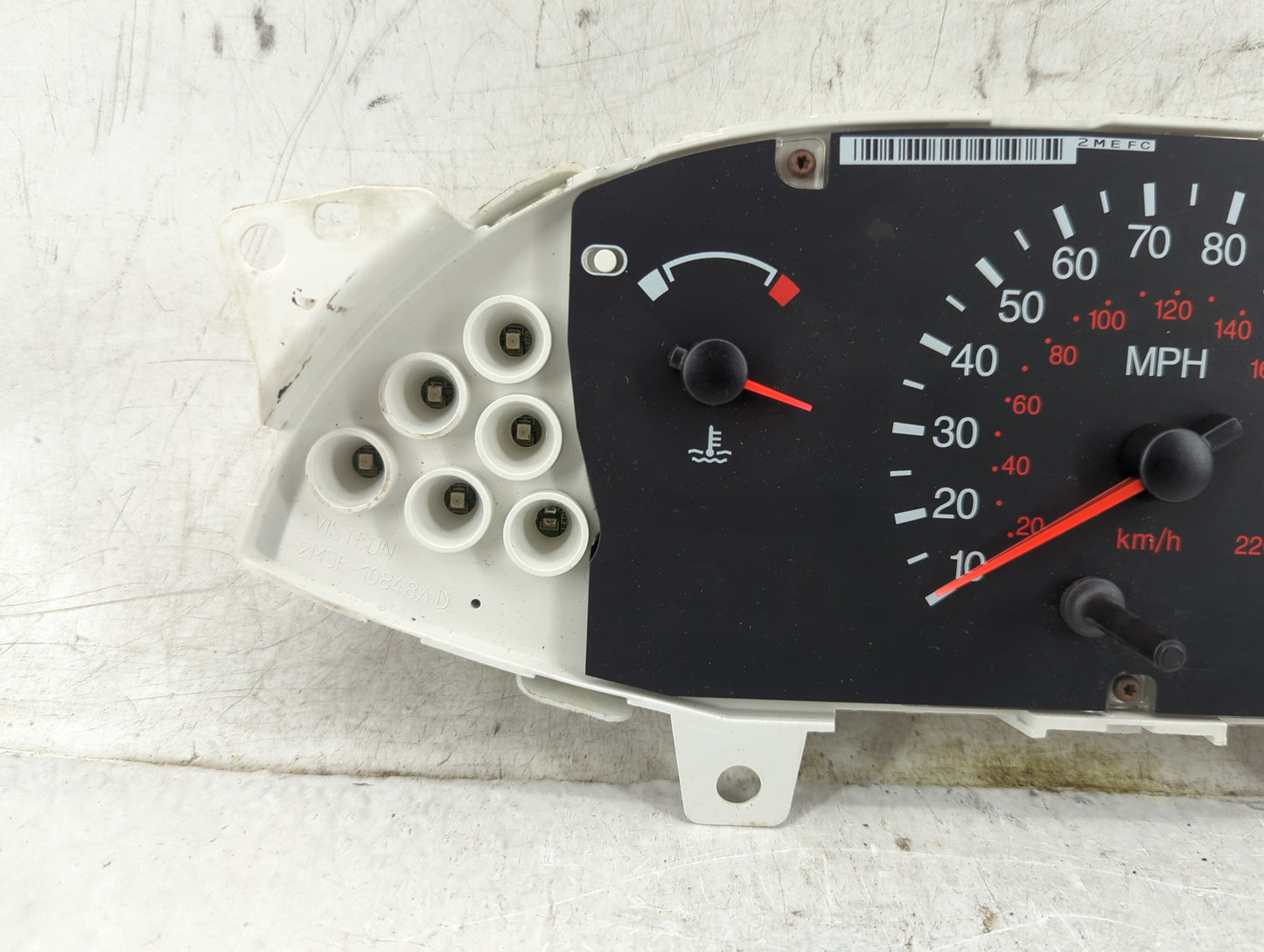 2006-2007 Ford Focus Instrument Cluster Speedometer Gauges Fits Fits 2006 2007 OEM Used Auto Parts - Oemusedautoparts1.com