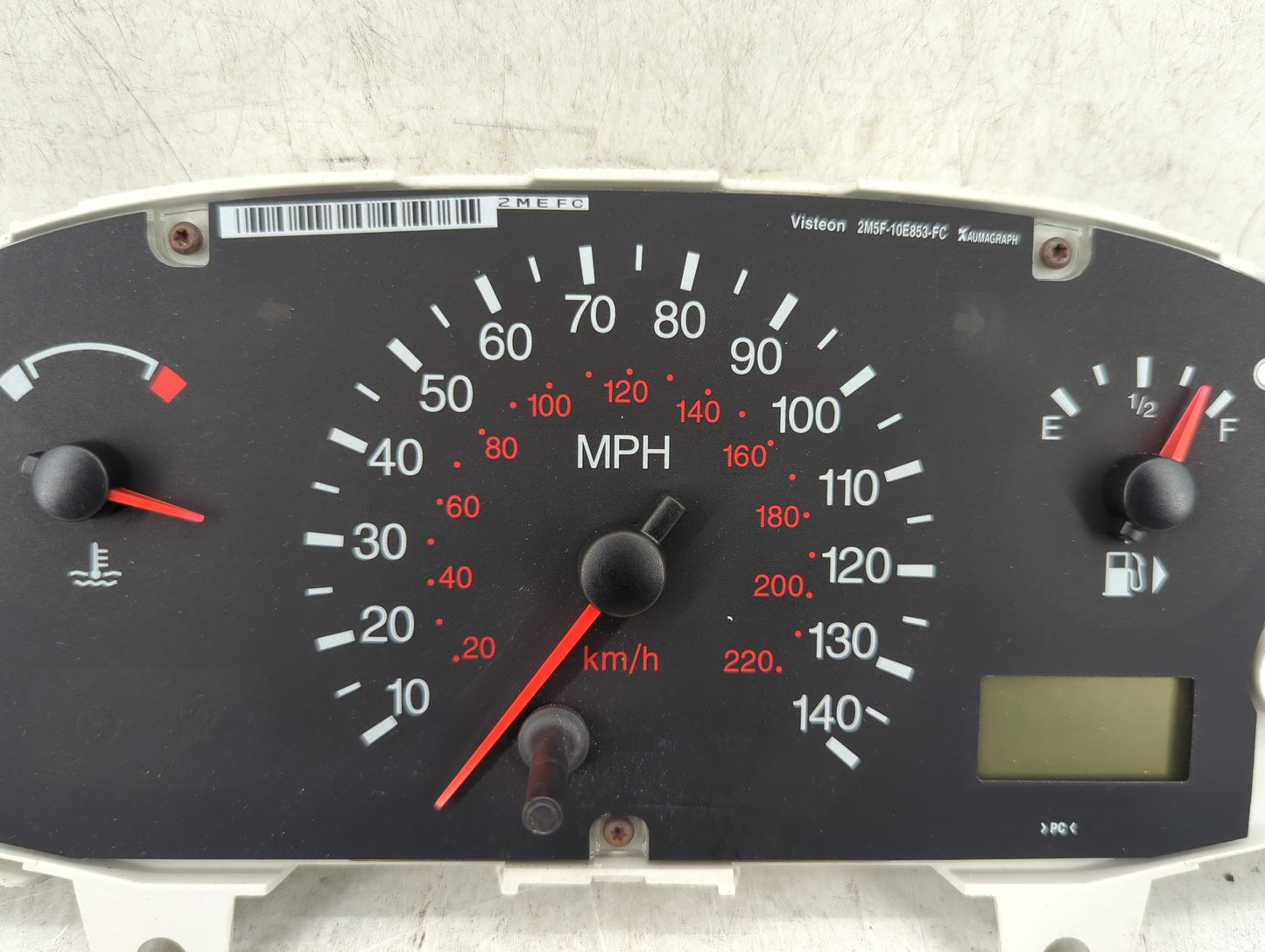 2006-2007 Ford Focus Instrument Cluster Speedometer Gauges Fits Fits 2006 2007 OEM Used Auto Parts - Oemusedautoparts1.com