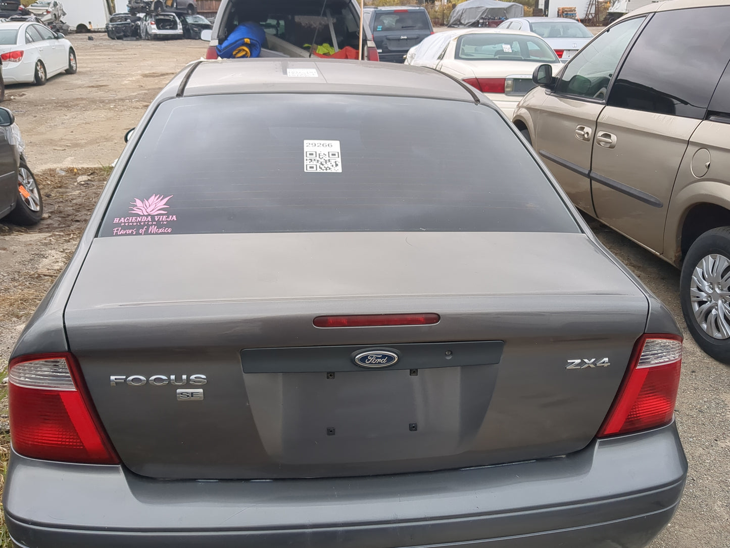 2005-2007 Ford Focus Trunk/decklid/hatch/tailgate Oem - Oemusedautoparts1.com