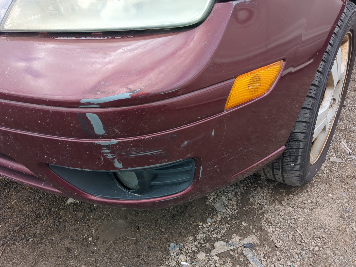 2005-2007 Ford Focus Front Bumper - Oem 1214951 - Oemusedautoparts1.com
