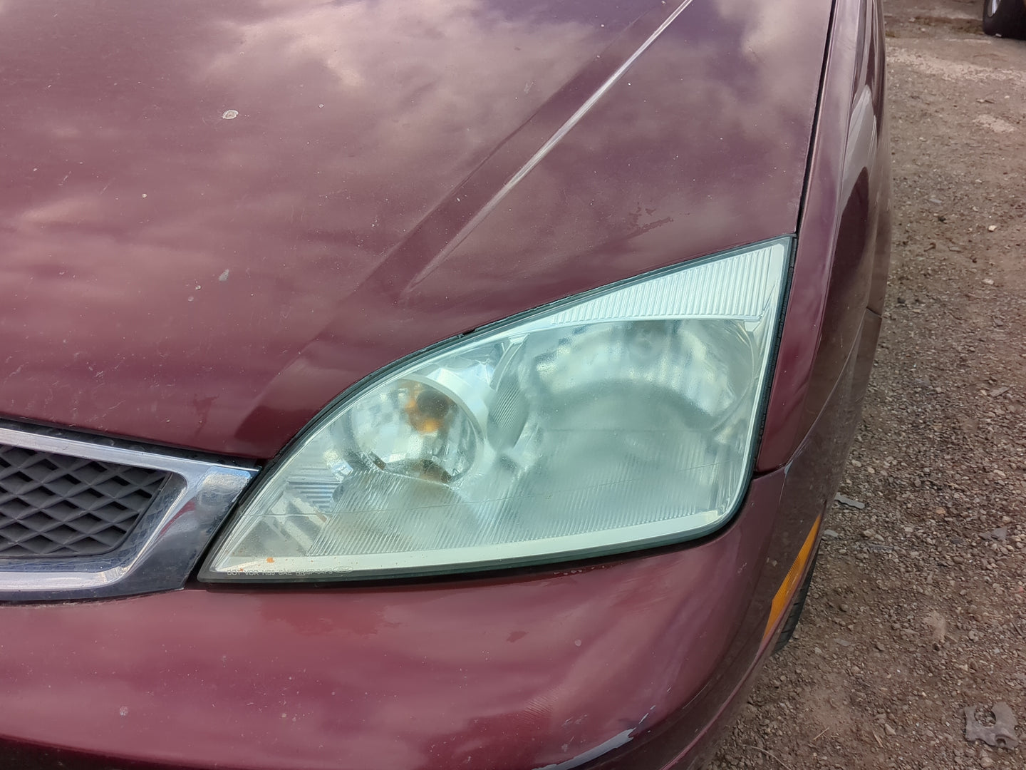 2005-2007 Ford Focus Driver Left Oem Head Light Headlight Lamp - Oemusedautoparts1.com