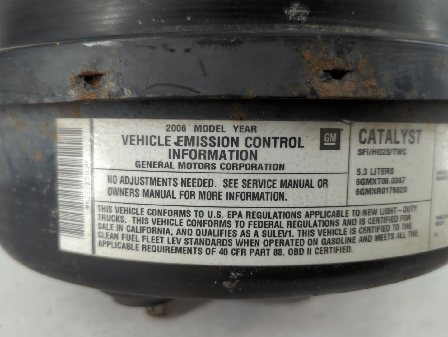 2006-2009 Ford Focus PCM Engine Control Computer ECU ECM PCU OEM P/N:6GMXT06 Fits Fits 2006 2007 2008 2009 OEM Used Auto Par