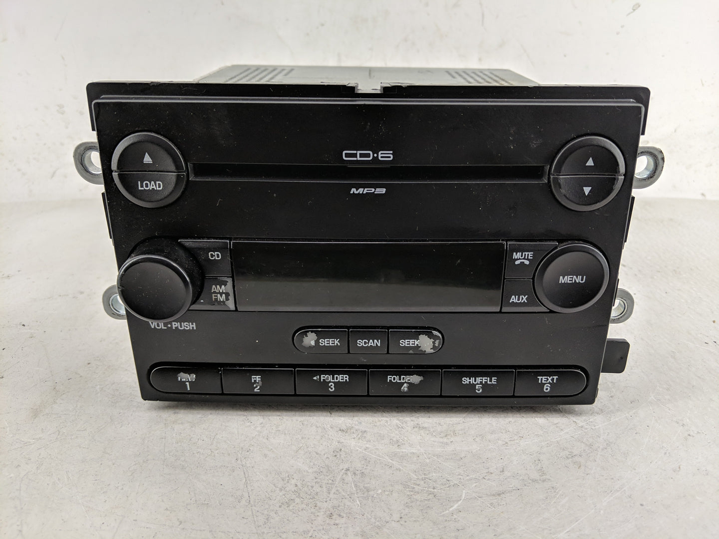 2006 Ford Freestyle Radio AM FM Cd Player Receiver Replacement P/N:6F9T-18C815-AB Fits OEM Used Auto Parts - Oemusedautopart