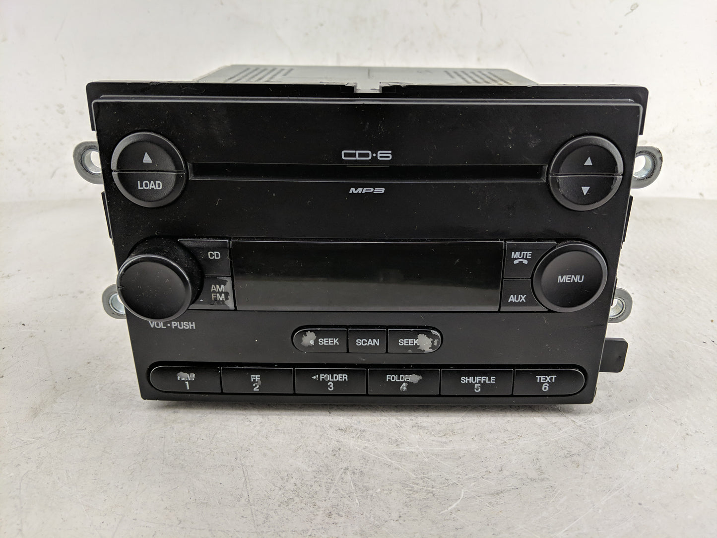 2006 Ford Freestyle Radio AM FM Cd Player Receiver Replacement P/N:6F9T-18C815-AB Fits OEM Used Auto Parts - Oemusedautopart
