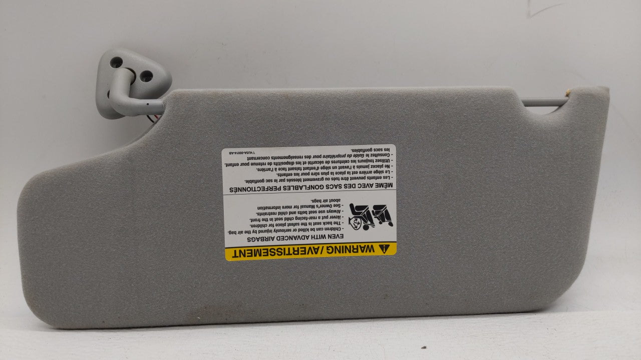 2005-2007 Ford Freestyle Sun Visor Shade Replacement Passenger Right Mirror Fits Fits 2005 2006 2007 OEM Used Auto Parts - O