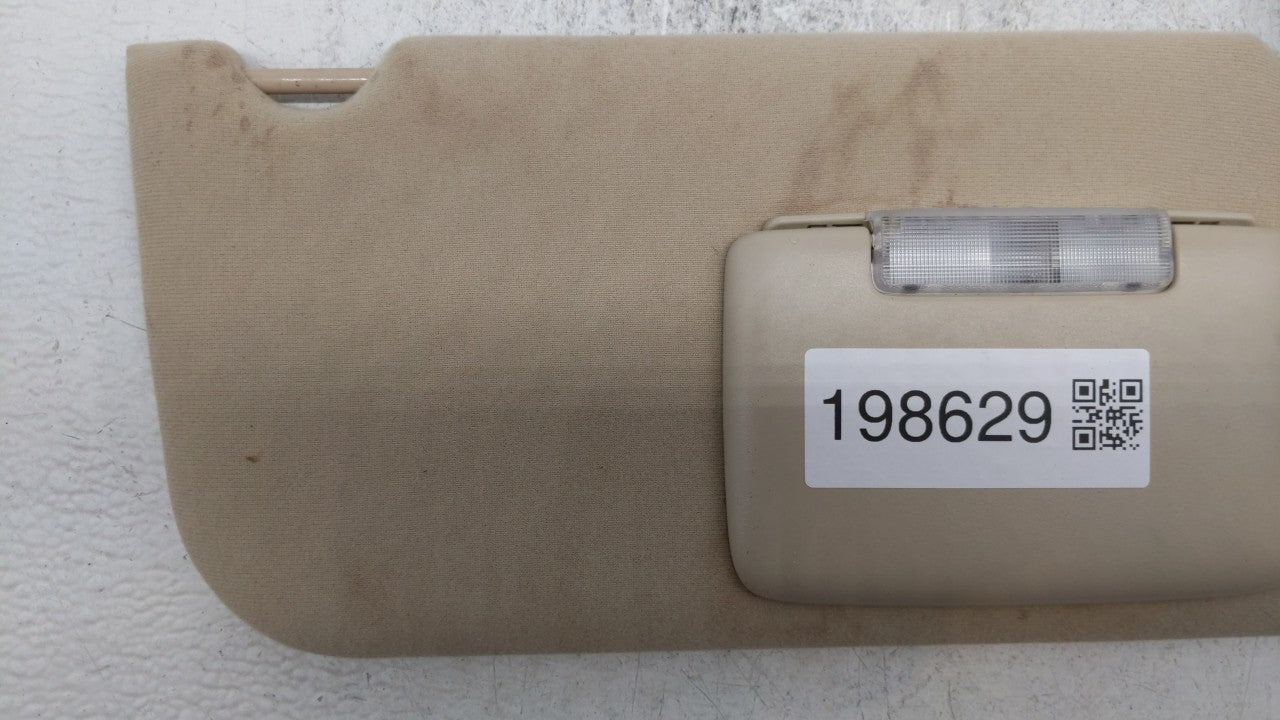 2005-2007 Ford Freestyle Sun Visor Shade Replacement Passenger Right Mirror Fits Fits 2005 2006 2007 OEM Used Auto Parts - O