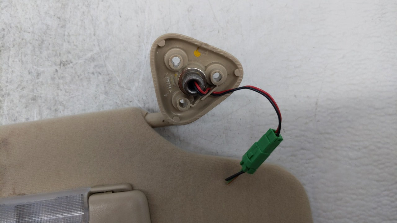 2005-2007 Ford Freestyle Sun Visor Shade Replacement Passenger Right Mirror Fits Fits 2005 2006 2007 OEM Used Auto Parts - O