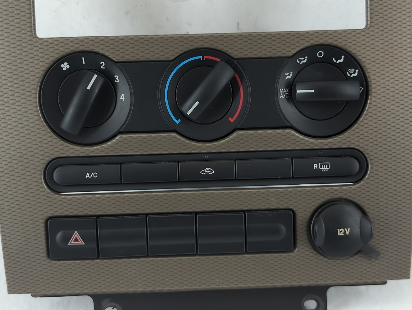 2005-2007 Ford Freestyle Climate Control Module Temperature AC/Heater Replacement P/N:5F9T-130734 FFW 3F2H-19808-AH Fits OEM