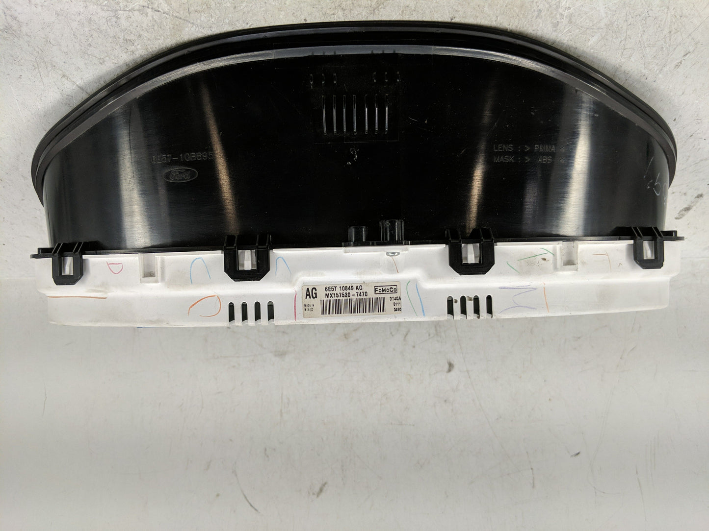 2006-2007 Ford Fusion Instrument Cluster Speedometer Gauges P/N:6E5T 10849 AG Fits Fits 2006 2007 OEM Used Auto Parts - Oemu